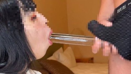 黑髮清純口交女神雪再度出擊，榨乾禁慾男精華！